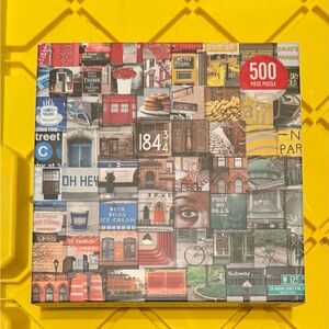 Colorful Galison 500-Piece Puzzle